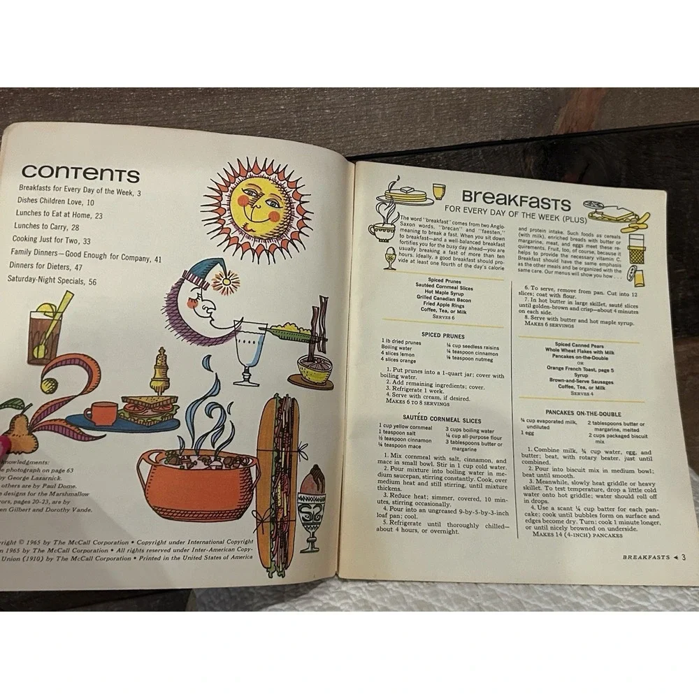 Vintage‎ Lot of 3 McCall's Book of Salads Family Style Cookie Collection